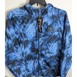 *Gillz Mens Waterman Packable Fishing Lightweight "Scarred Tuna" Jacket Sz Small